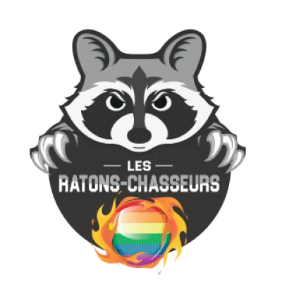 Les Ratons-Chasseurs Dodgeball League logo