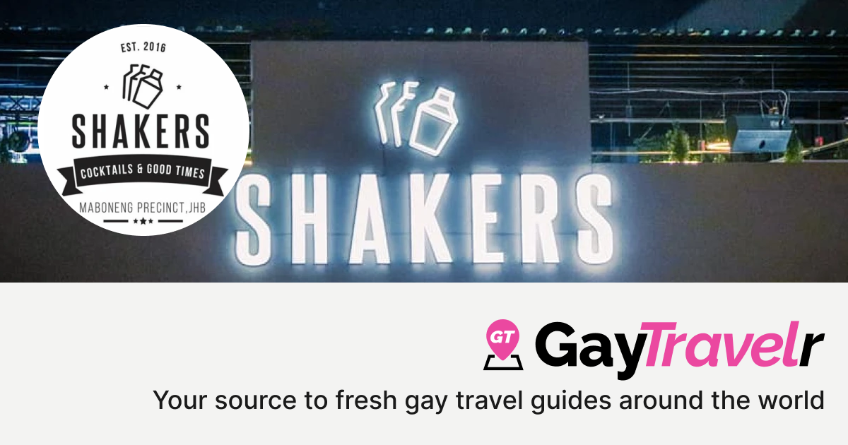 Shakers Cocktail Bar in Johannesburg, South Africa GayTravelr