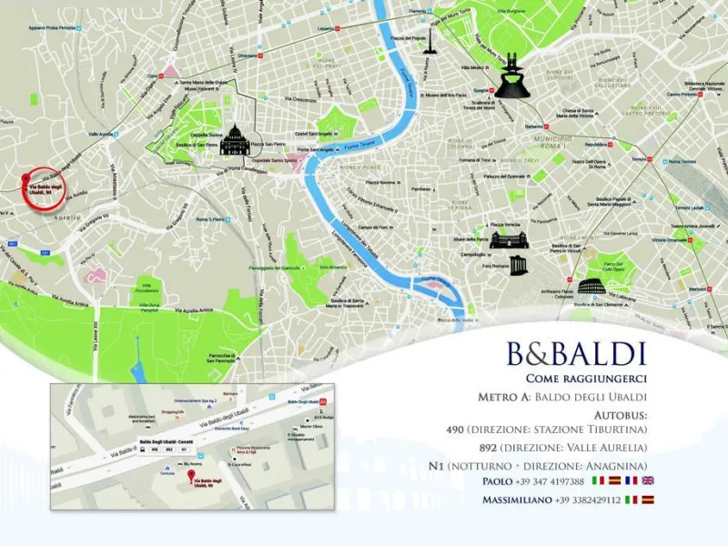 B&Baldi — Hotels in Rome