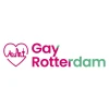 Roze sociale kaart Rotterdam logo