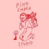 Pink Ember Studio logo