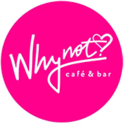 Why not cafe and bar logo