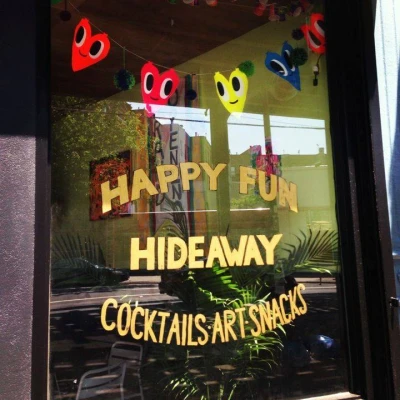 Happyfun Hideaway logo
