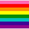 Gilbert Baker Memorial Rainbow Flag logo