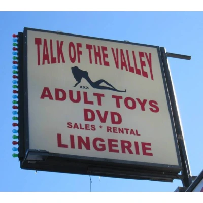 Talk of the Valley Adult Superstore logo