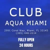 Club Aqua Miami logo