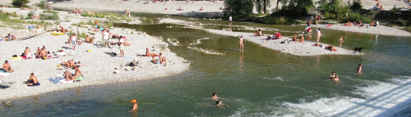 Flaucher FKK Strand — Gay & Nude beaches in Munich