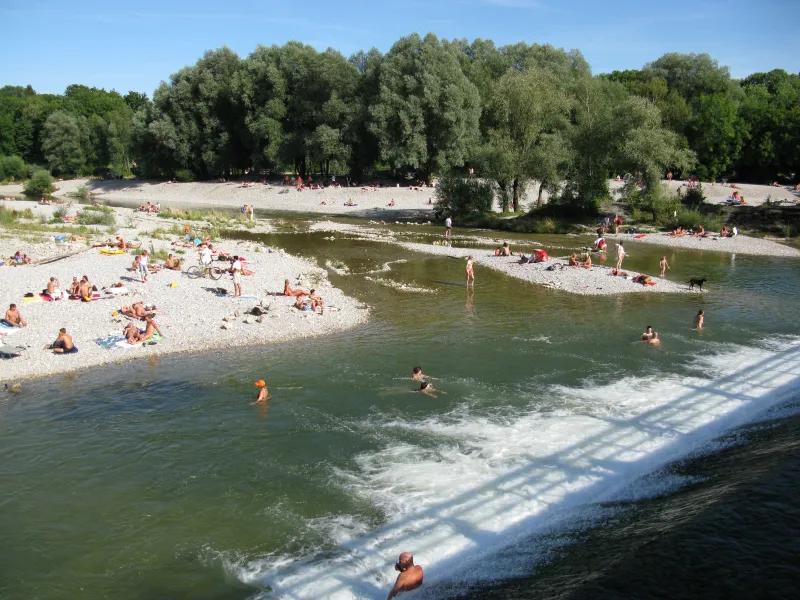 Flaucher FKK Strand — Gay & Nude beaches in Munich