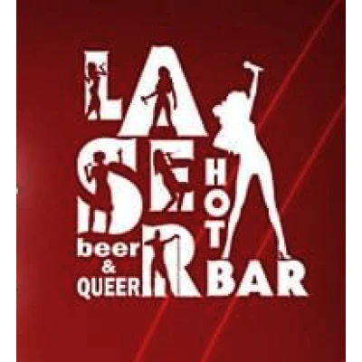Laser Hot Bar Beer & Queer logo