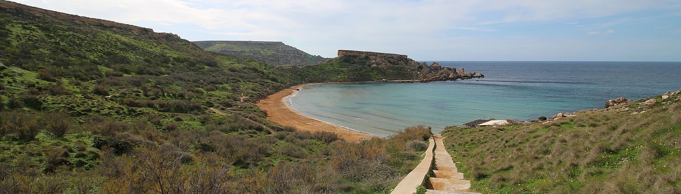 Riviera Bay - Għajn Tuffieħa — Gay & Nude beaches in Valletta