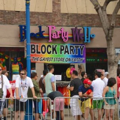 Block Party WeHo logo