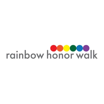 Rainbow Honor Walk logo
