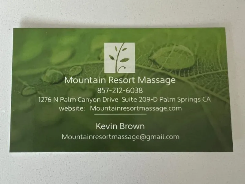 KB Massage — Wellness in Palm Springs