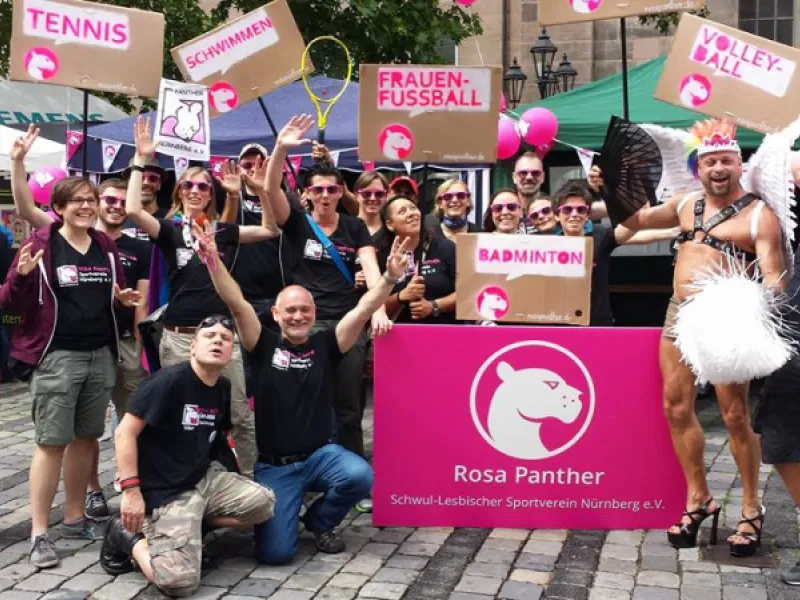 Rosa Panther Schwul-Lesbischer Sportverein e. V. aus Nürnberg — Organizations in Nuremberg