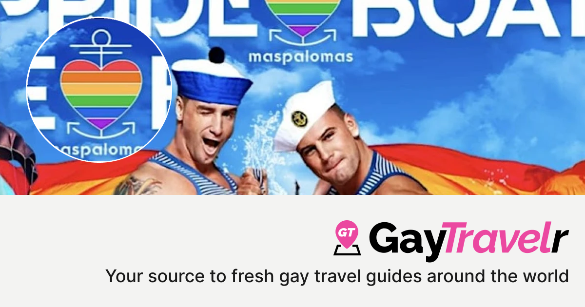 Gay Pride Maspalomas Boat Party in Gran Canaria, Spain GayTravelr