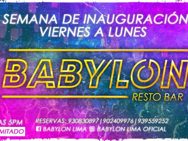 Babylon Disco — Bars & Clubs in Lima