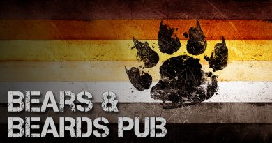 Bears & beards pub logo
