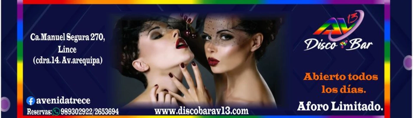 Discobar Avenida 13 — Bars & Clubs in Lima