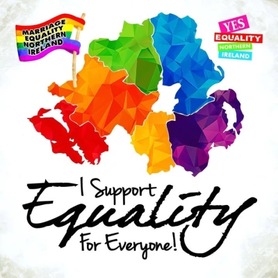 LGBT rights Northern Ireland logo