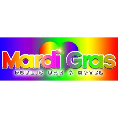 Mardi Gras Public Bar & Hotel logo