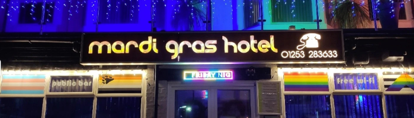 Mardi Gras Public Bar & Hotel — Hotels in Blackpool