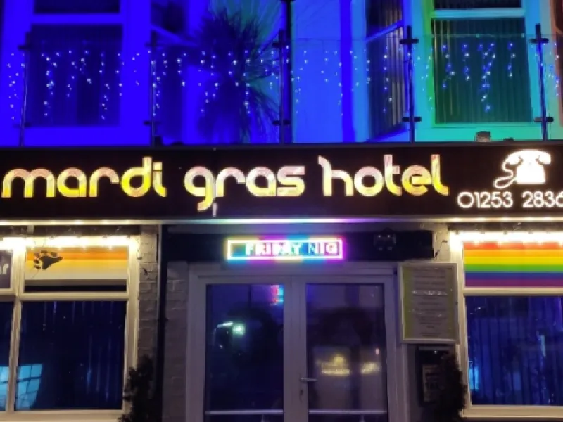 Mardi Gras Public Bar & Hotel — Hotels in Blackpool