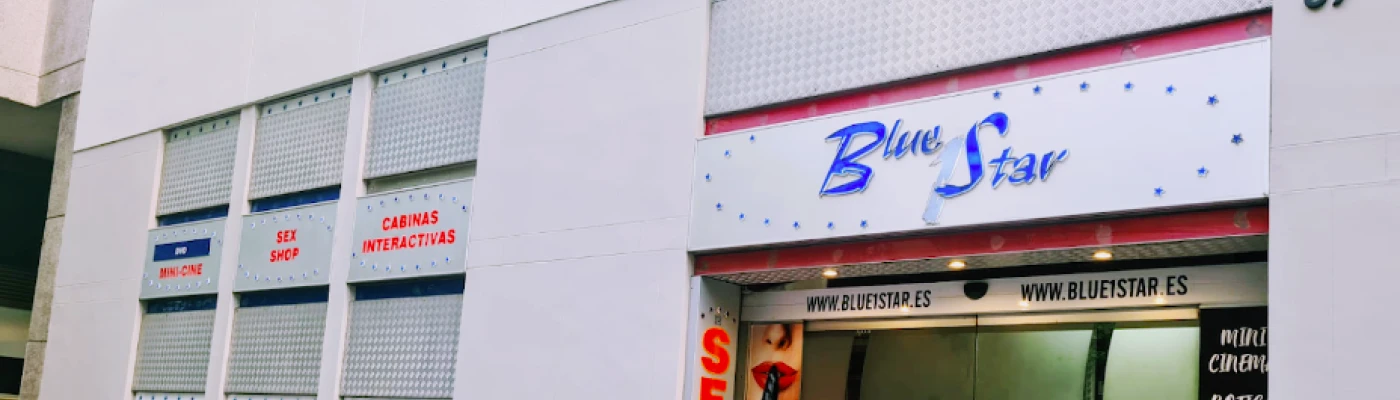 Bluestar Sex Shop Cruising Cabinas Cine XXX Satisfyer — Shopping in Barcelona