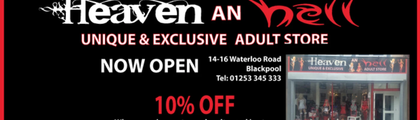 Heaven An Hell Adult Store — Shopping in Blackpool