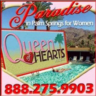 Queen of Hearts Resort logo