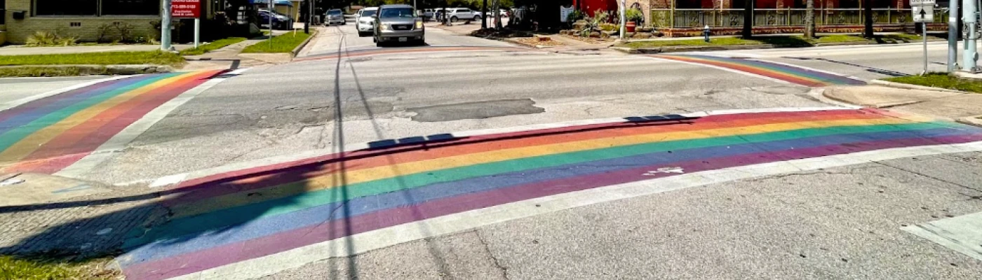 Rainbow Crosswalk (Houston) — Things to do in Houston