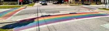 Cover image for Rainbow Crosswalk (Houston)