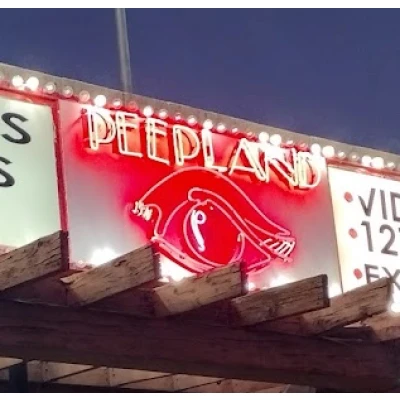 Peepland New Vegas Ventures Adult XXX Store and Arcade logo