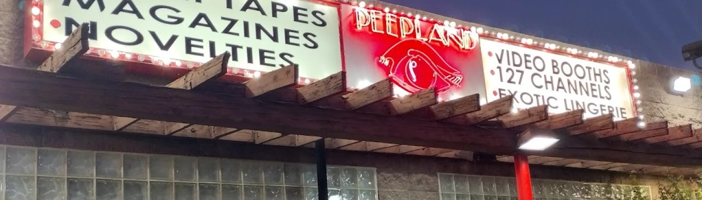 Peepland New Vegas Ventures Adult XXX Store and Arcade — Shopping in Las Vegas