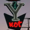 Shop Sex Toys Here - The "Y Not" logo
