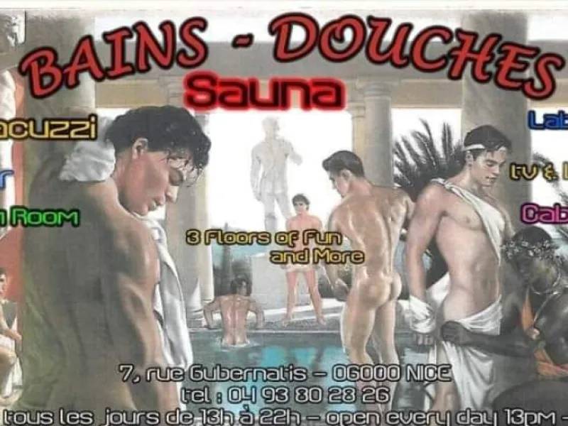Les Bains-Douches — Saunas in Nice