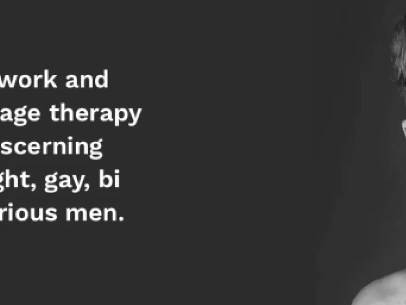 Men's Touch Therapy M4M- Male Massage by Kristofer — Wellness in New York