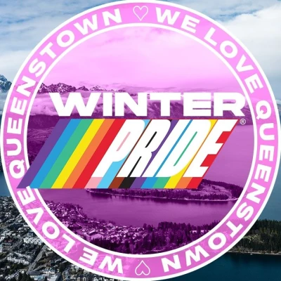 Queenstown's Winter Pride logo