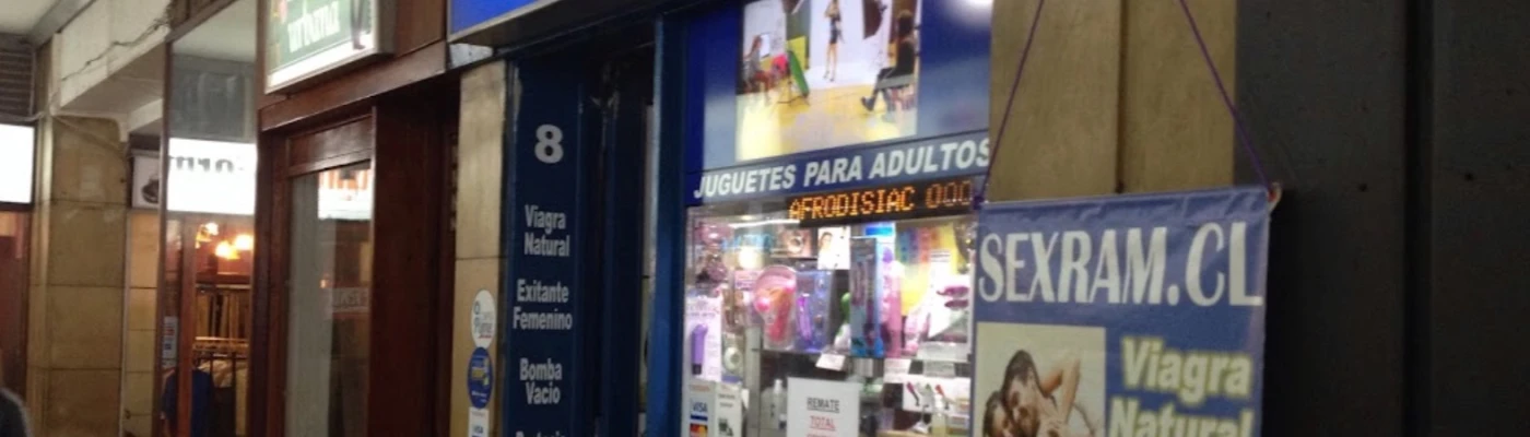 Sexshop Sexram huérfanos — Shopping in Santiago