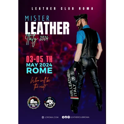 Mr Leather Italy 2024 logo