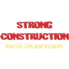 Strong construction logo