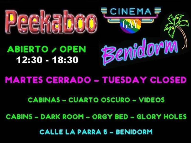 Sex Cinema Peek A Boo Benidorm — Cruise Bars in Benidorm