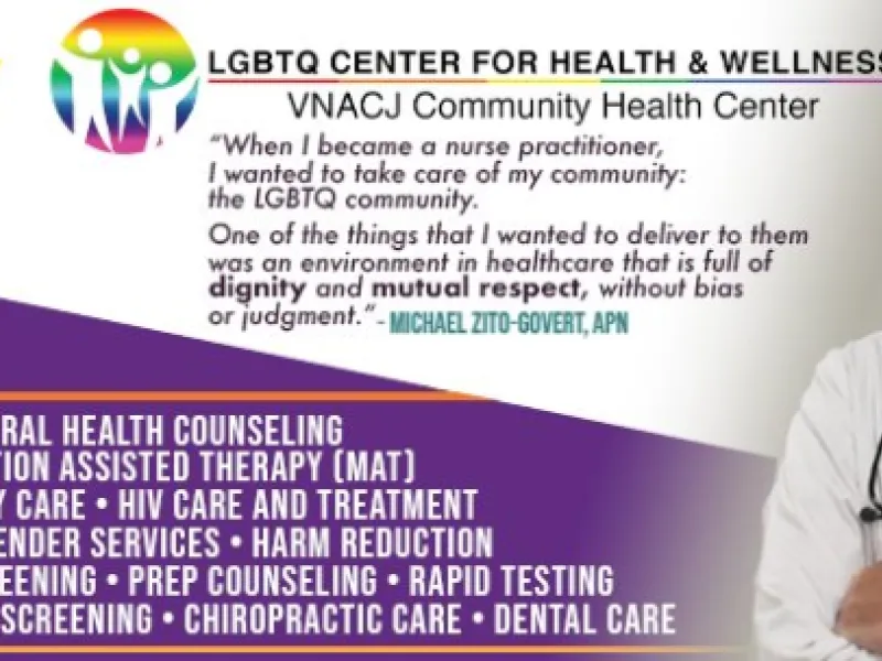 VNACJ LGBTQ Center for Health & Wellness — Wellness in Asbury Park