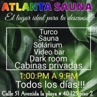 Sauna Atlanta gay logo