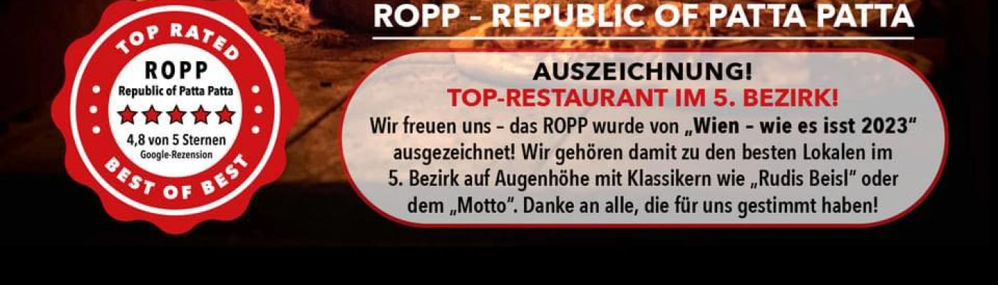 R.O.P.P. - Republic of Patta Patta — Restaurants & Cafés in Vienna