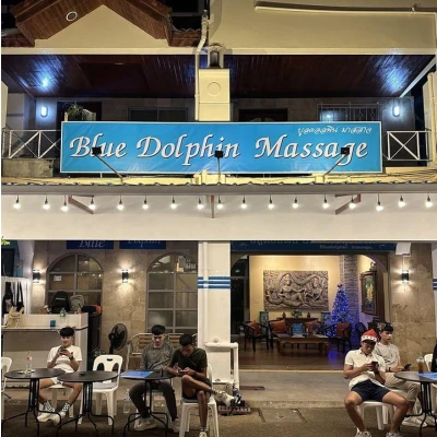 Blue Dolphin Men's Massage logo