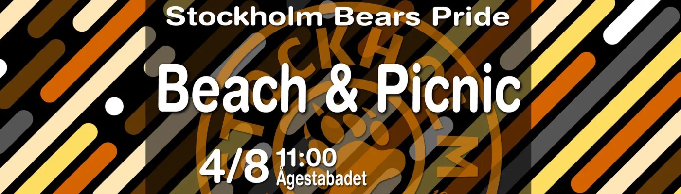 Stockholm Bears Pride 2024: Beach & Picnic in Stockholm, Sweden
