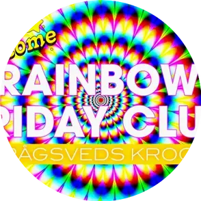 Rainbow Friday Club - Stockholm Pride 2024 logo