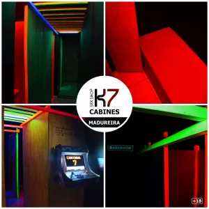 K7 S Shop MADUREIRA - Cabines - Cruising Zone - Pegação Gay