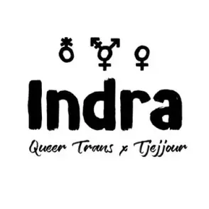 Indra – Queer, trans och tjejjour logo