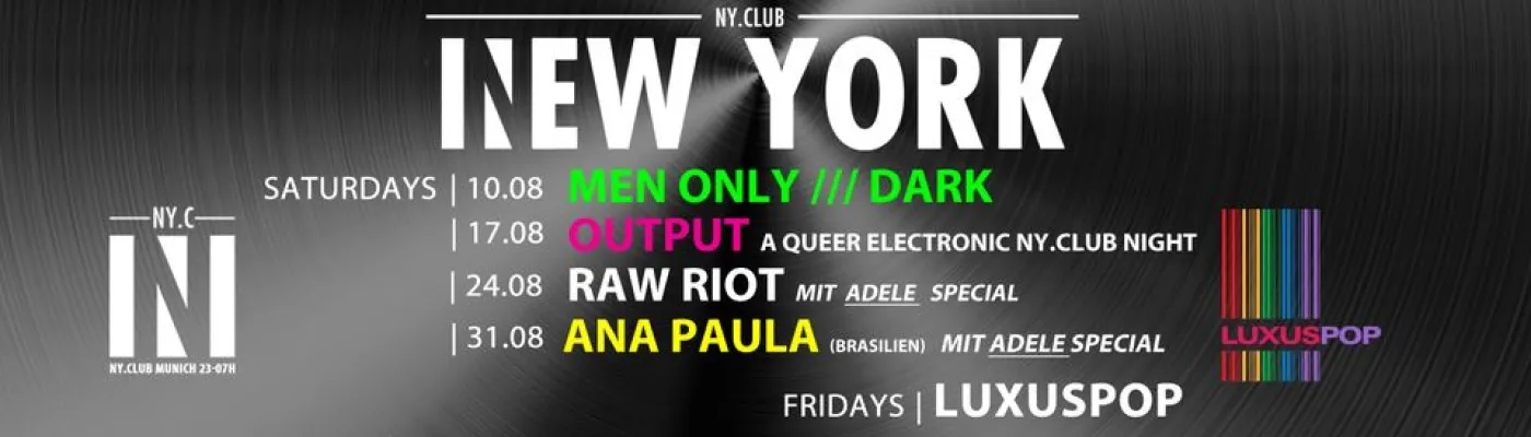 NY.Club — Bars & Clubs in Munich